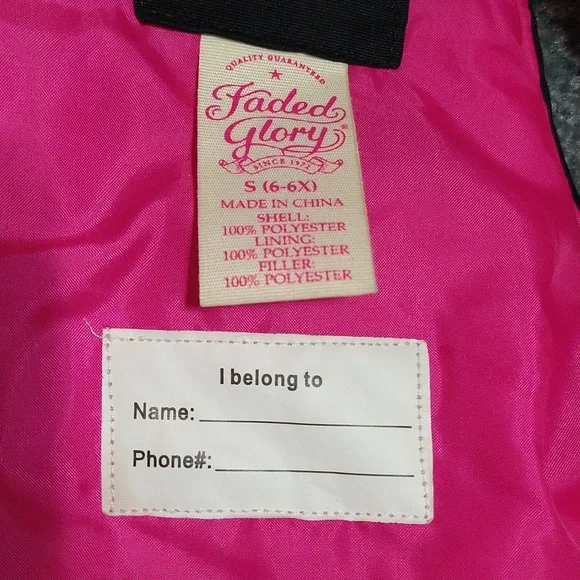 Girls Faded Glory Snowsuit - Picture 13 of 16